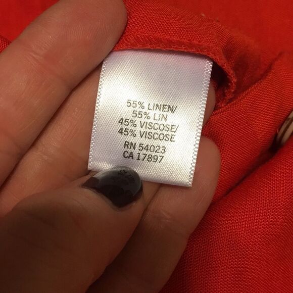 Banana Republic Factory Linen Blend Skirt - Picture 6 of 8